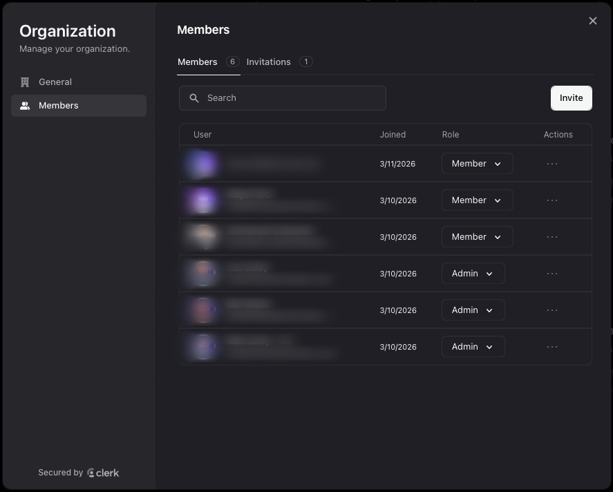 Admins manage organization gateways